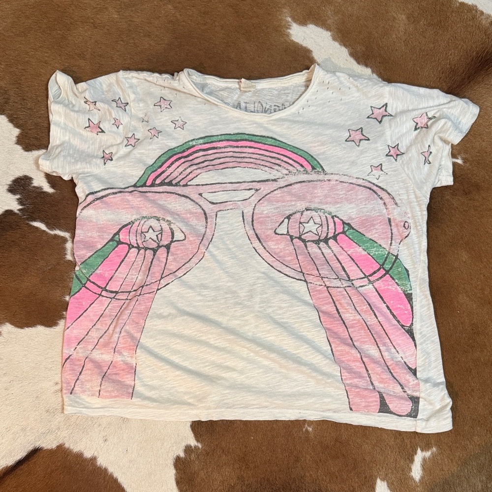 Magnolia Pearl Little Stars Sunglasses Rainbow Tshirt
